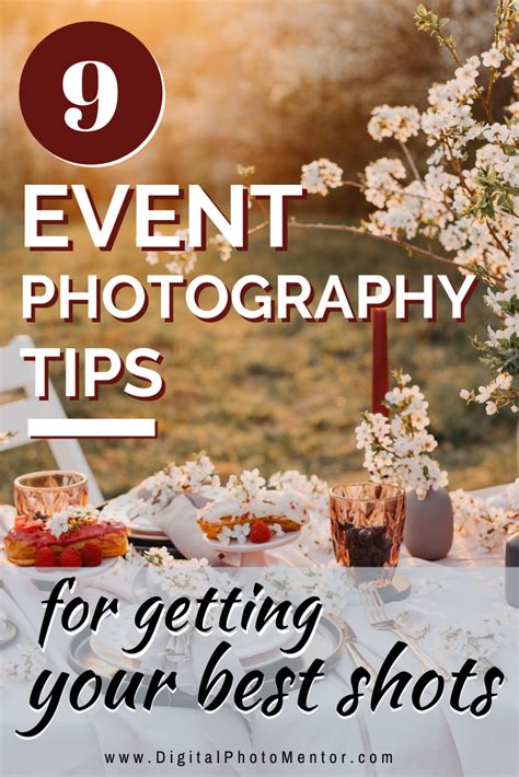 5 EVENT PHOTOGRAPHY TIPS TO MAXIMIZE .